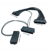 Triple Power Supply 24Pin Adapter Cable