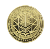 Ethereum Commemorative Collectors Coin - Gold