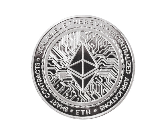 Ethereum Commemorative Collectors Coin - Silver