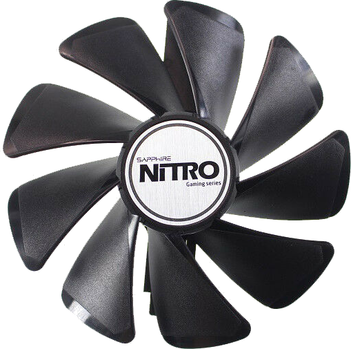 Sapphire top nitro fan