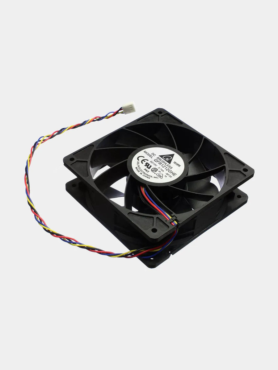 Original Delta QFR1212GHE 12VDC 2.7A 4-Pin Cooling Fan – For Antminer & Servers