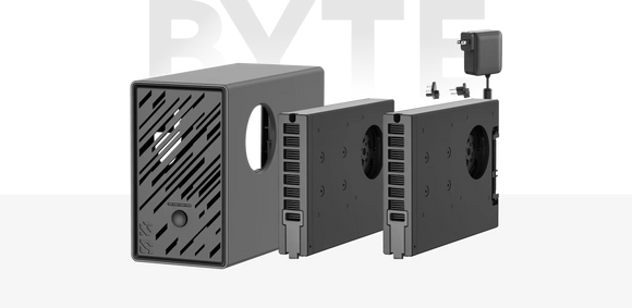 Goldshell Byte: Compact, Quiet Crypto Miner for Dual Mining DOGE & ALEO