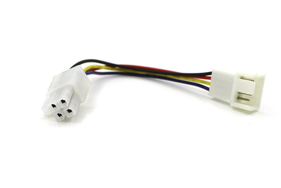 Molex 2x2 Pin to 4 Pin Fan Converter Power Cable