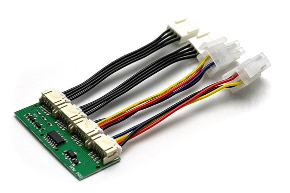 2x Molex + 2x 4pin Fan Simulator Board - 12v