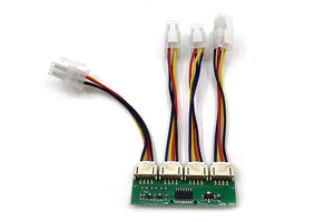 4x Molex 4pin Fan Simulator Board - 12v