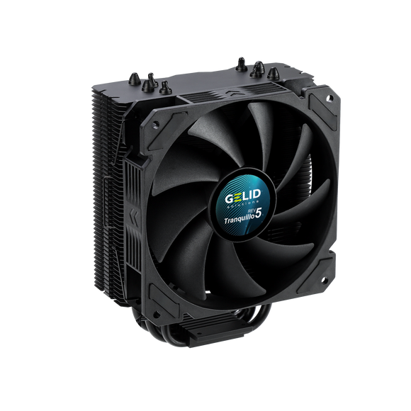 Gelid Solutions Tranquillo 5 Rev.2-4 Power-heatpipes -120 mm PWM Gelid Solutions Tranquillo 5 Rev.2-4 Power-heatpipes -120 mm PWM