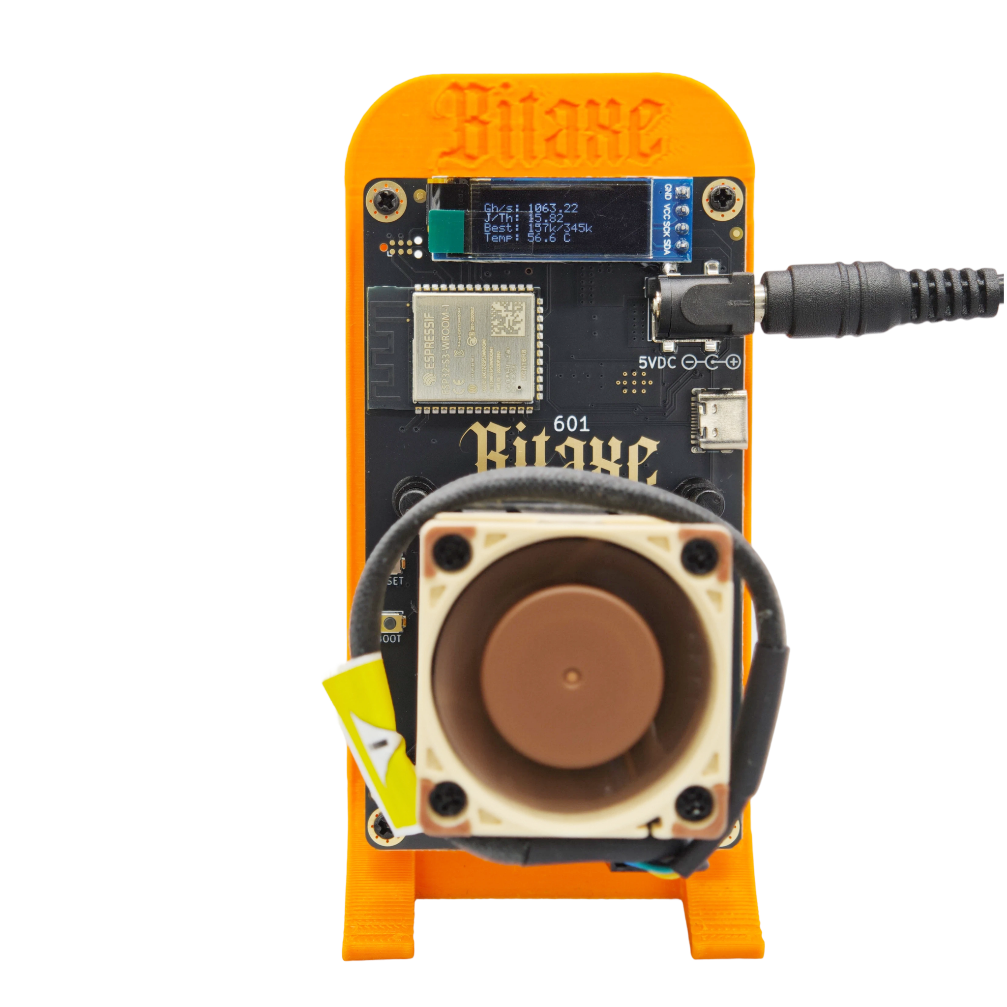 Bitaxe Gamma 601 - BM1370 - 1.2TH - NOCTUA – hashrate