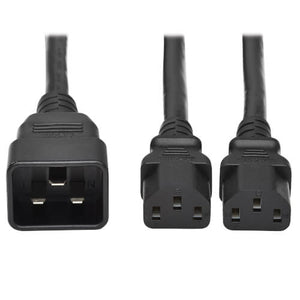 C20 - Dual C13 Power Cable 1.4m