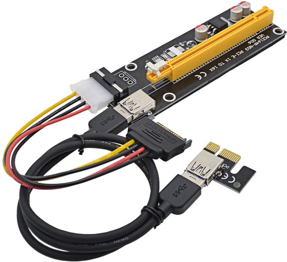 PCIe Riser Card - VER006 MOLEX - hashrate.co.za