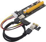 PCIe Riser Card - VER006 MOLEX - hashrate.co.za