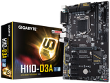 Gigabyte GA-H110-D3A Cryptomining Motherboard - hashrate.co.za