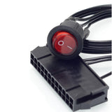 24Pin Illuminated Direct Power Switch