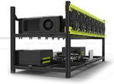 Veddha V4D Delux Stackable Aluminum Mining Frame - 8-12 GPU