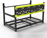Veddha V4D Delux Stackable Aluminum Mining Frame - 6 GPU