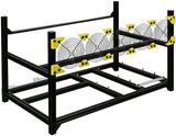 Veddha V4C Stackable Aluminum Mining Frame - 6 GPU