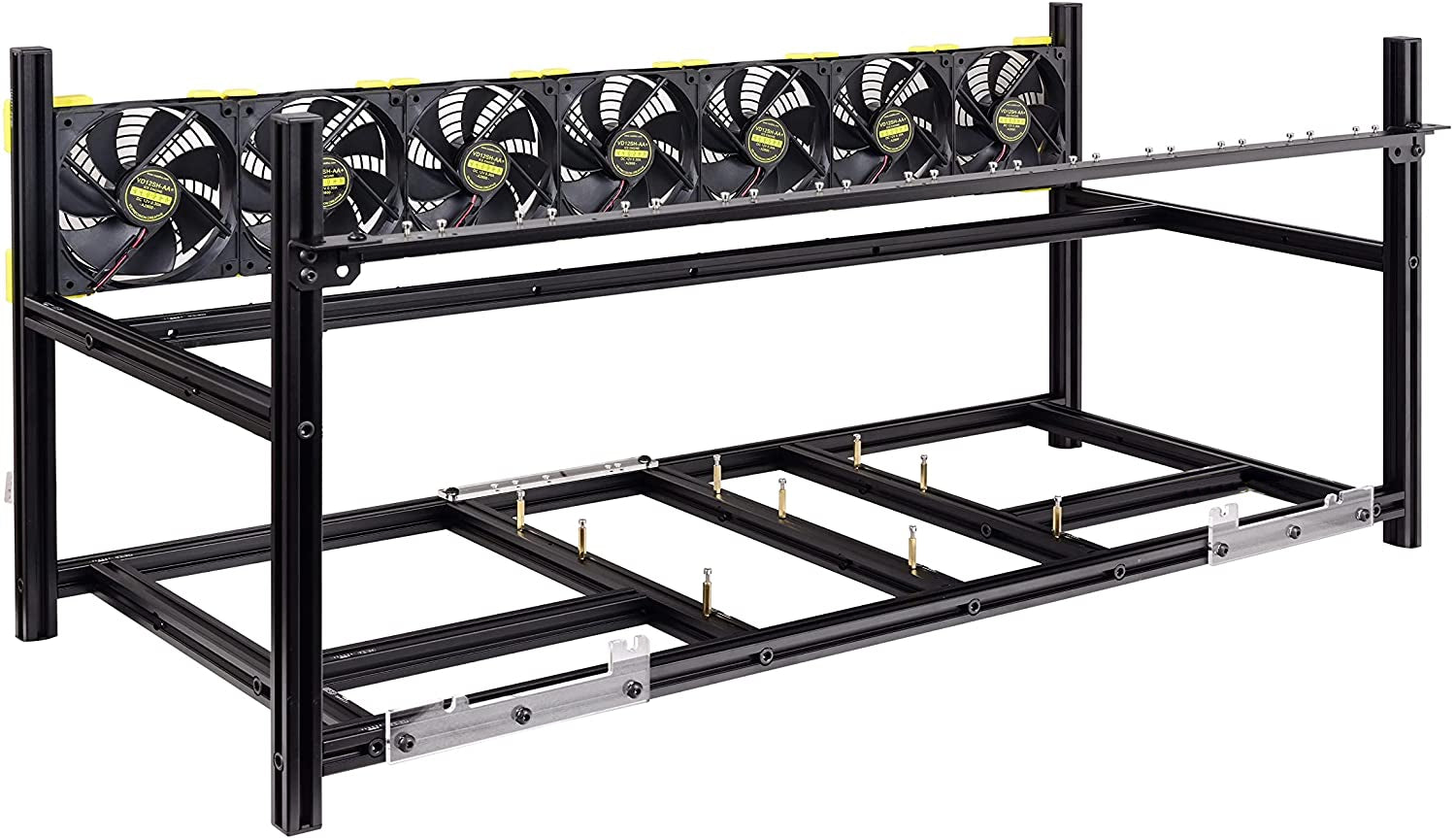 Mua 8 GPU Mining Rig Case - 4U Rack Mount Miner Server Chassis Frame 8  Graphic Card Slots 19 Rackmount Computer Cabinet Enclosure W 6 Fans Support  Atx Mb Power Supply 1x 35 Hdd Tupavco Tp1846 B0b2vbfy1x