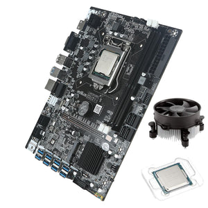 B75-BTC-8U,  8 x PCIE + Intel Celeron G Combo