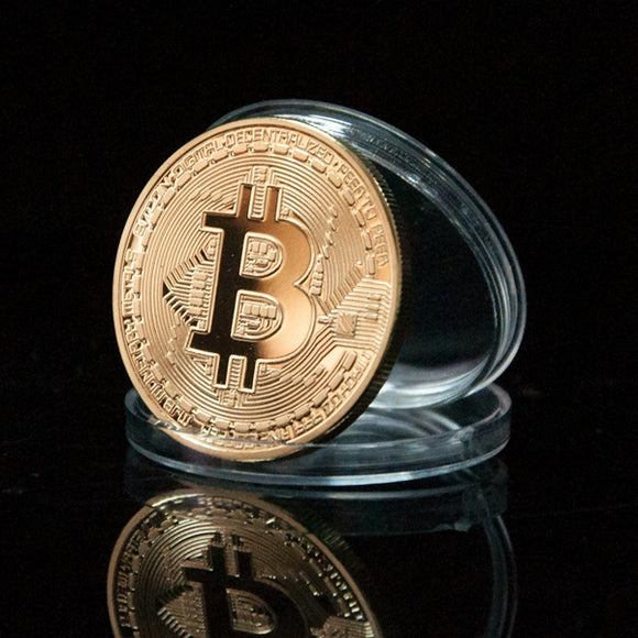Bitcoin Commemorative Collectors Coin - hashrate.co.za