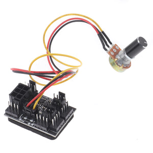 PWM Fan Hub - 6Pin to 8 x 4Pin Fan - Manual Off-Board PWM Control