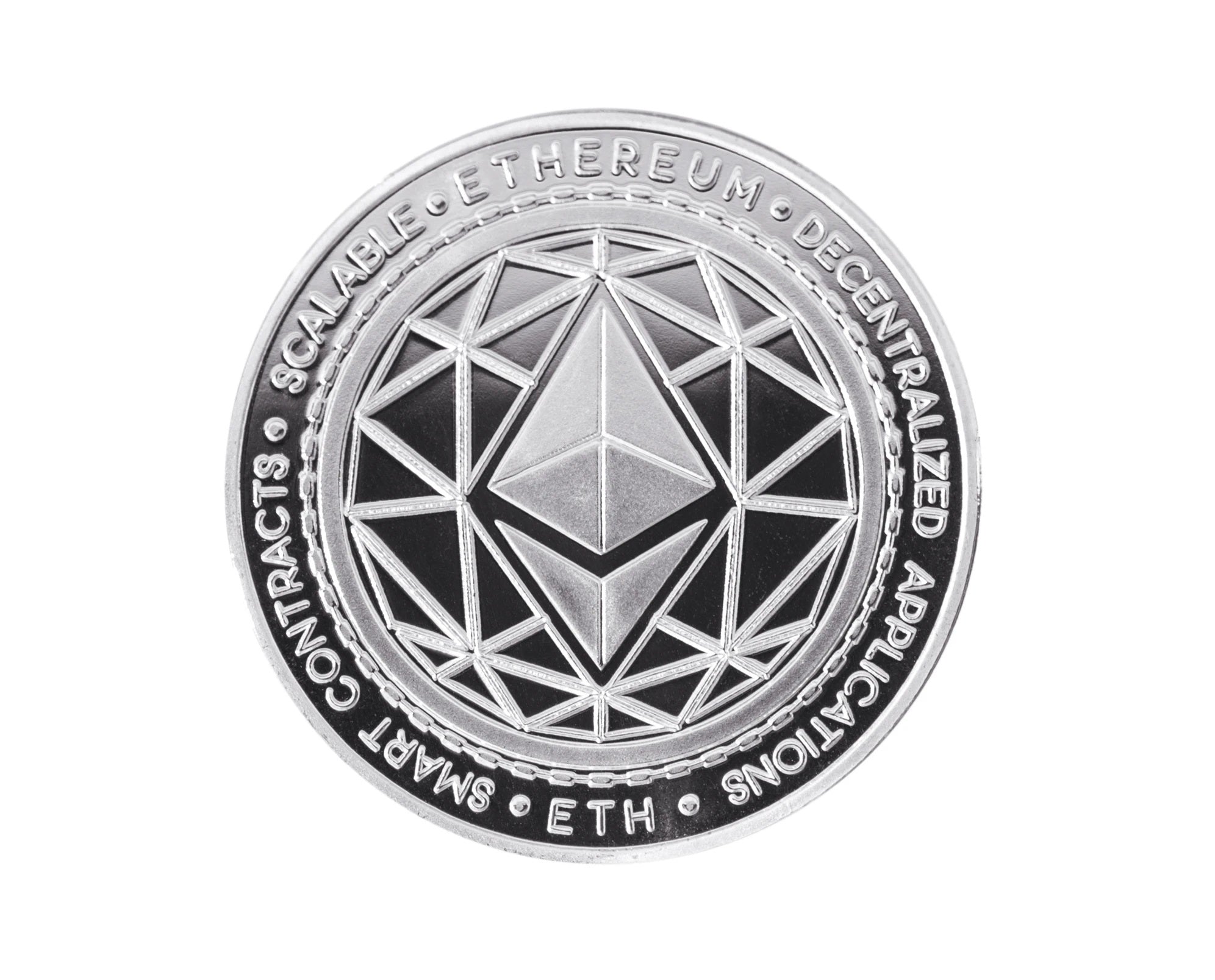 Ethereum Commemorative Collectors Coin - Silver – hashrate