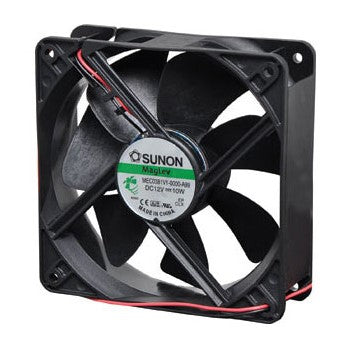 SUNON Maglev 120mm 12v Fan - 3100RPM, 138CFM, 48dBA