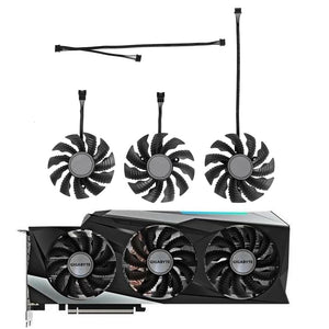 Gigabyte GPU Replacement Fan Set 82/87mm - T128015SU/T129215SU