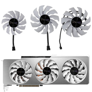 Gigabyte GPU Replacement Fan Set 82/87mm - PLA09215S12H