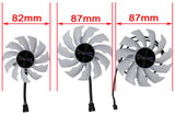 Gigabyte GPU Replacement Fan Set 82/87mm - PLA09215S12H