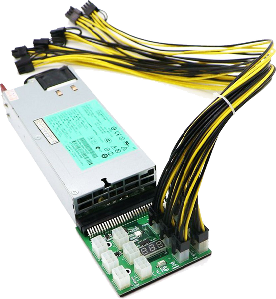 PROMINER ATX & 3.1 ATX Modular Fully Platinum PLUS 80 Watt 1200 PlatiGemini SUPPLY POWER MINING 電源 GM1200 電源ユニット