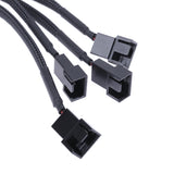 Molex to 4-Port 3Pin/4Pin Fan Splitter Power Cable - hashrate.co.za