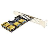 PCI Express to 4x PCIe over USB3.0 Multiplier Card - VER006S