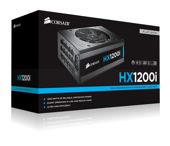 Corsair HXi1200 Fully Modular Platinum Power Supply - hashrate.co.za