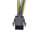 6 Pin PCIe to 3x Molex 4 Pin 12v Power Cable