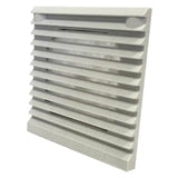 Louvered Fan Guard with Removable Filter - 120mm