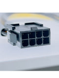 Miningod Premium 20cm PCI-E 8pin to Dual 8pin (6+2) Sleeved Y-Splitter Cable