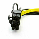 PCI-E 6pin to 8pin (6+2) Cable