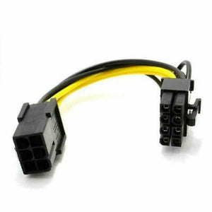 PCI-E 6pin to 8pin (6+2) Cable