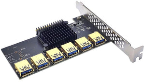 PCI Express to 6x PCIe over USB3.0 Multiplier Card - VER006S