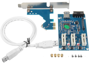 PCIe Expander 3port Multiplier HUB - hashrate.co.za