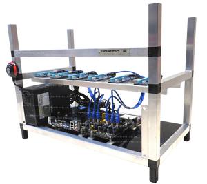 Pre Built Mining Rig - B360 PRO - 12P - Just add GPUs