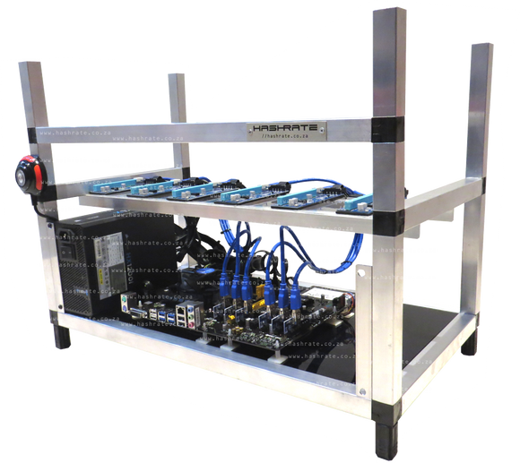 Pre Built Mining Rig - B75 - 12P - Just add GPUs