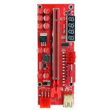 PCIe Riser Card - VER014 PRO - 12V - 2 x 6PIN + 4PIN, 10x Solid Caps, 12x LED, LCD Temperature Display