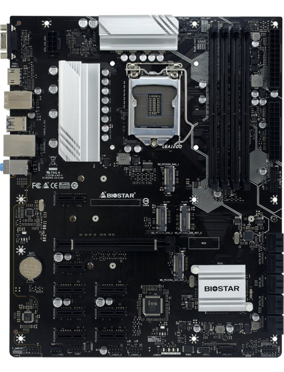 Biostar TZ590-BTC DUO Mining Motherboard