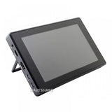Waveshare 7inch Capacitive Touch Screen LCD (H) with Case, 1024×600, HDMI, IPS