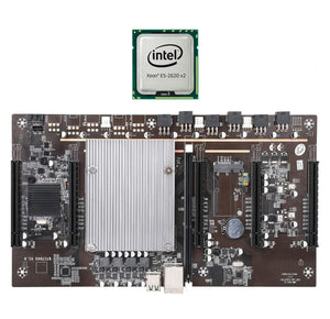 X79-BTC-X5 Mining Motherboard + Intel Xeon E5-2620v2 CPU