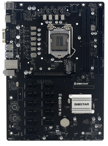 Biostar 12 x PCIe TB560-BTC PRO Mining Motherboard