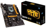 Biostar TB250-BTC 6 GPU Mining Motherboard - hashrate.co.za
