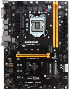 Biostar TB250-BTC 6 GPU Mining Motherboard - hashrate.co.za