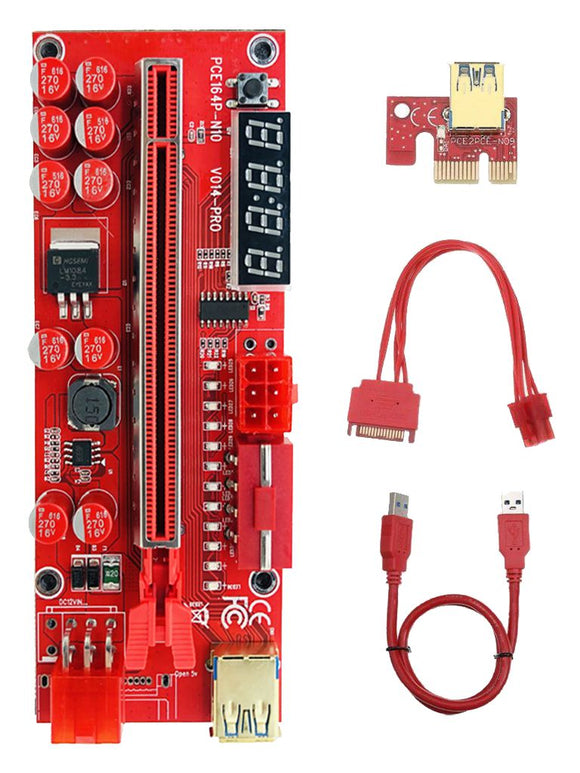 PCIe Risers, Expanders and Converters – hashrate