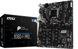 MSI B360-F PRO Cryptomining Motherboard